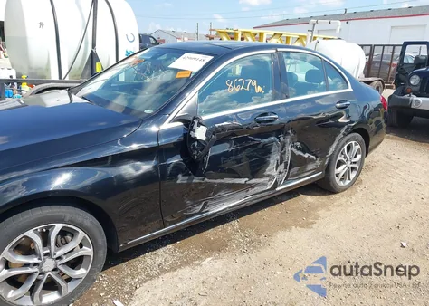 2015 Mercedes-Benz C 300 4Matic from USA, damaged, VIN 55SWF4KB5FU033552